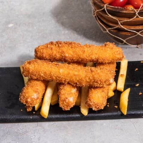 Fish Fingers & Chips(6pcs)
