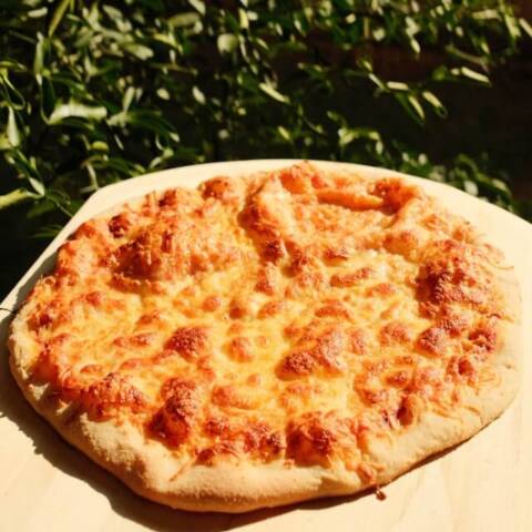 Garlic and Cheese Naan
