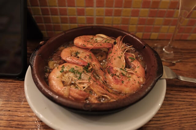 King Prawn Punjabi Kulcha