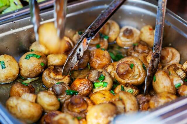 Mushroom Bhaji