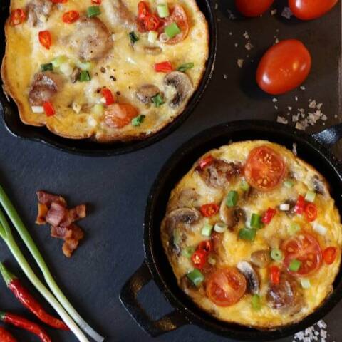 Mushroom Omelette