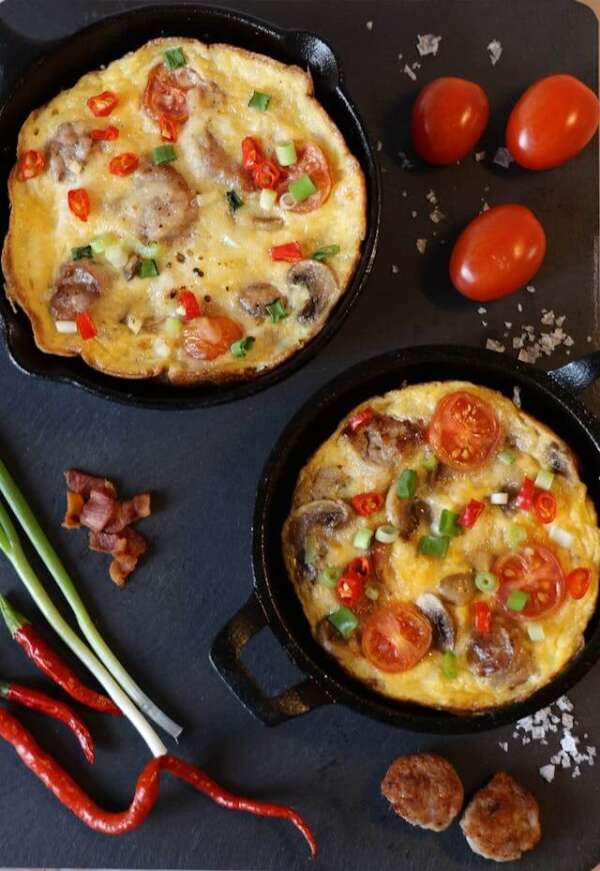 Mushroom Omelette
