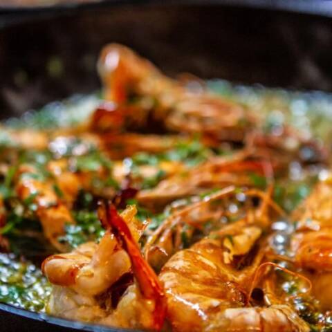 Prawn Punjabi Kulcha