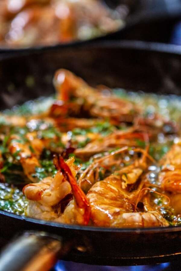 Prawn Punjabi Kulcha